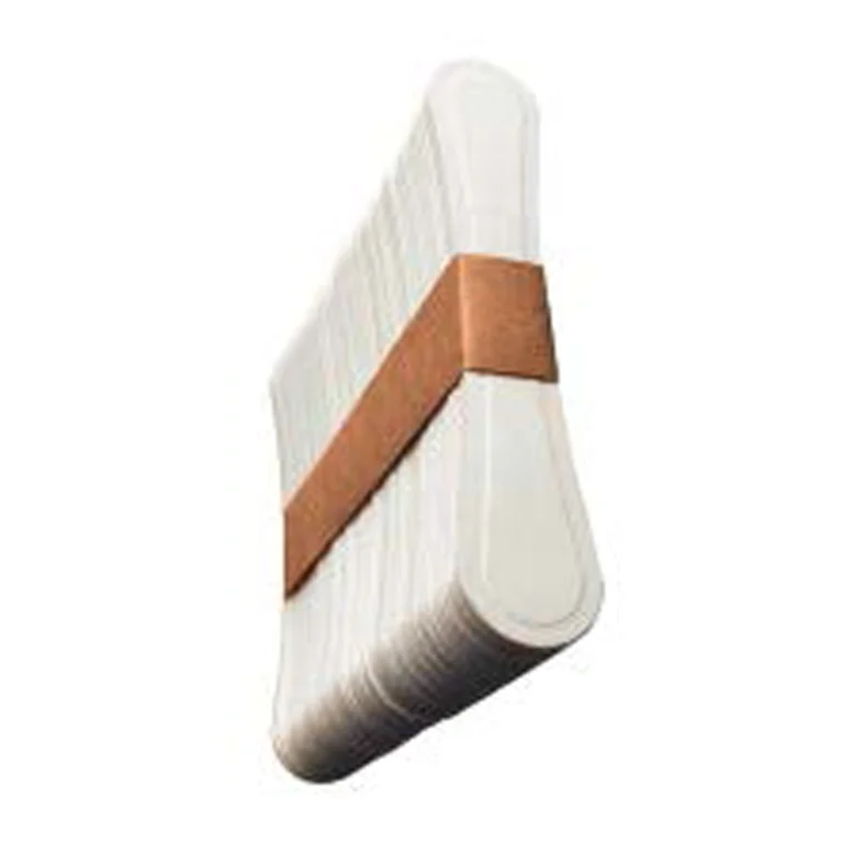 Paquete de palitos o cucharitas de papel biodegradables, ideales para helados. Biodegradables, Ecológicos y Compostables.